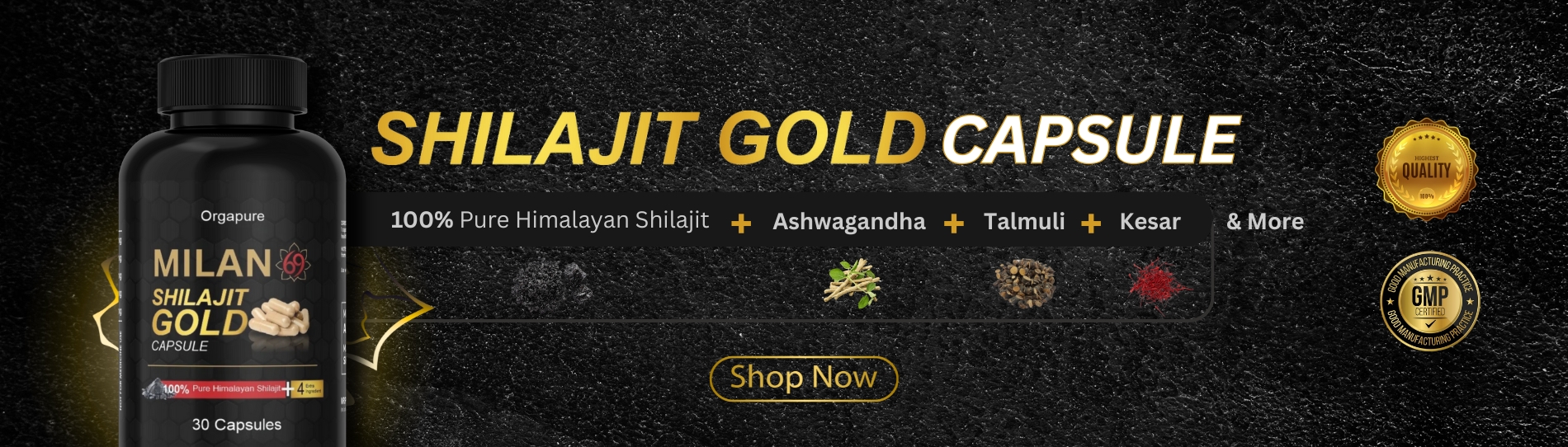 Milan69 Shilajit Capsule